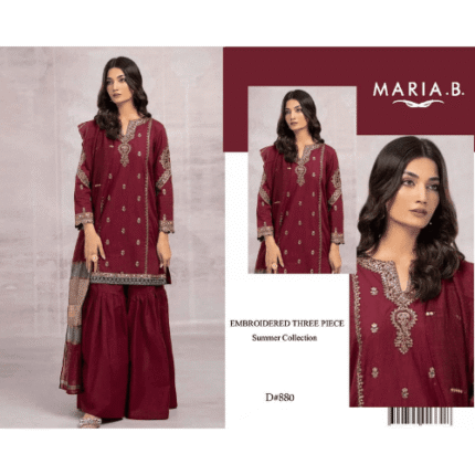 MARIA.B. Lawn Collection with Digital Diamond Dupatta – Elegant & Trendy