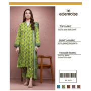 3-Piece Unstitched Lawn Suit